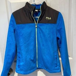 Girls FILA Size Large L 14 Fleece Jacket